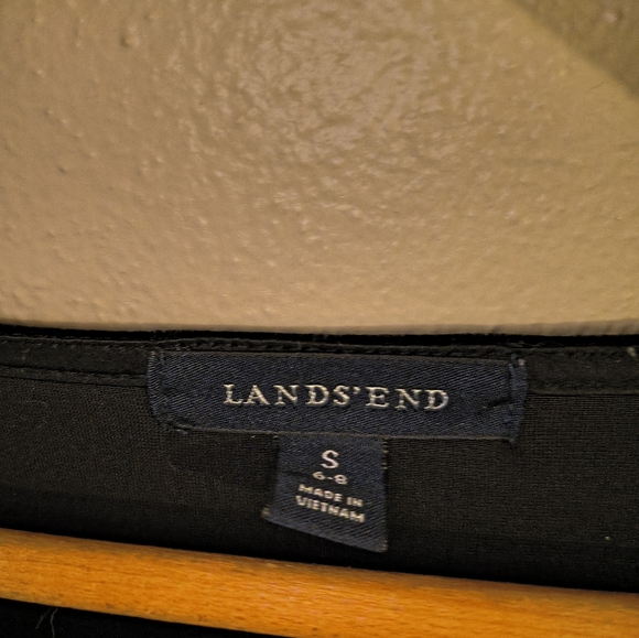 🌷 3 for $20 🌷 Vintage 90s black velvet midi dress - Picture 5 of 7